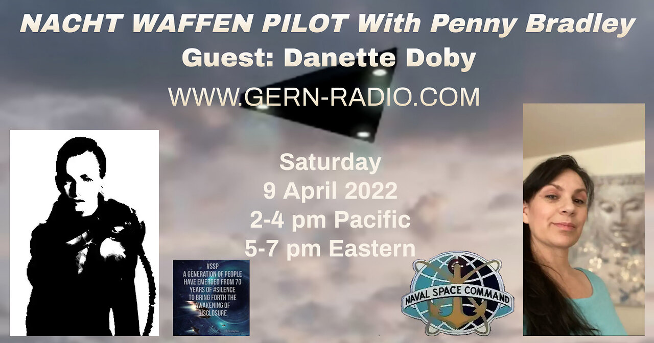 Edited, Nacht Waffen Pilot Guest Danette Doby 9 April 2022