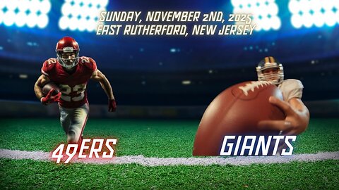 San Francisco 49ers @ New York Giants, Week 9, Diggin' Deeper Into the NFL