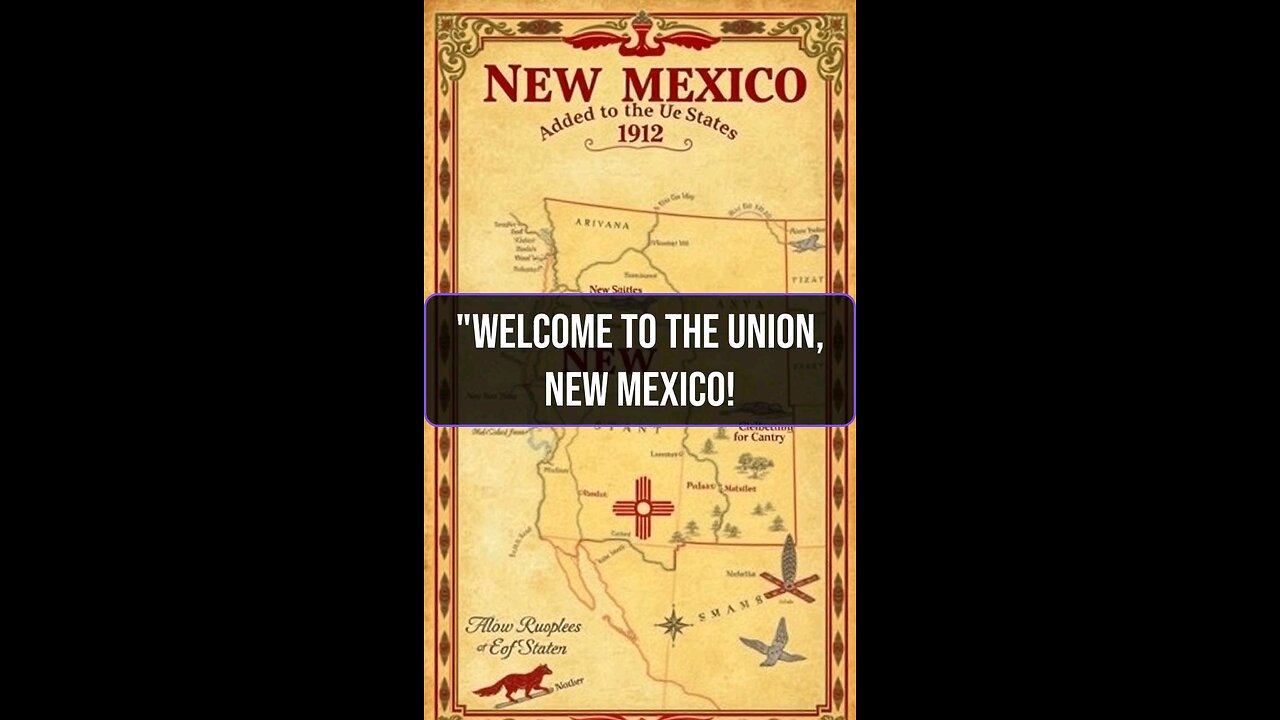 "New Mexico Becomes a State 🇺🇸