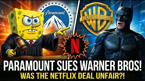 Paramount Just SUED Warner Bros Over the Netflix Deal... | Clownfish TV