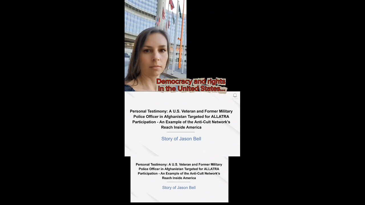 Democracy and rights in the United States #allatra #racirs