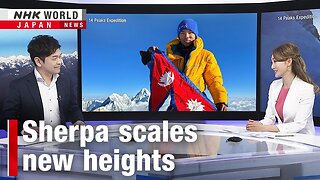 Teen scales new heights for sherpasーNHK WORLD-JAPAN NEWS