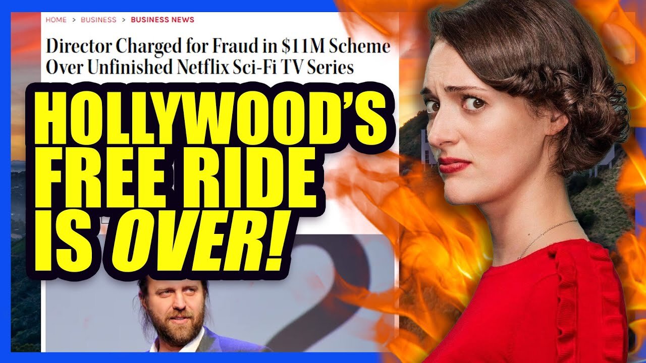 Hollywoods Free Ride is OVER! Netflix SCAMMED for Millions by Showrunner! | Clownfish TV