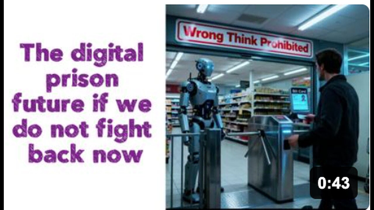 The digital prison future if we do not fight back now
