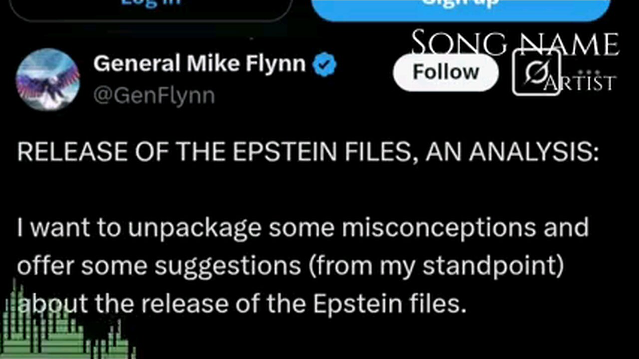 General Michael Flynn Offers His Analysis- Into The Release Of The Epstein Files