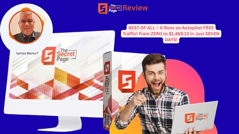 The Secret Page Review: It Runs on Autopilot FREE Traffic! From ZERO to $1,469.13