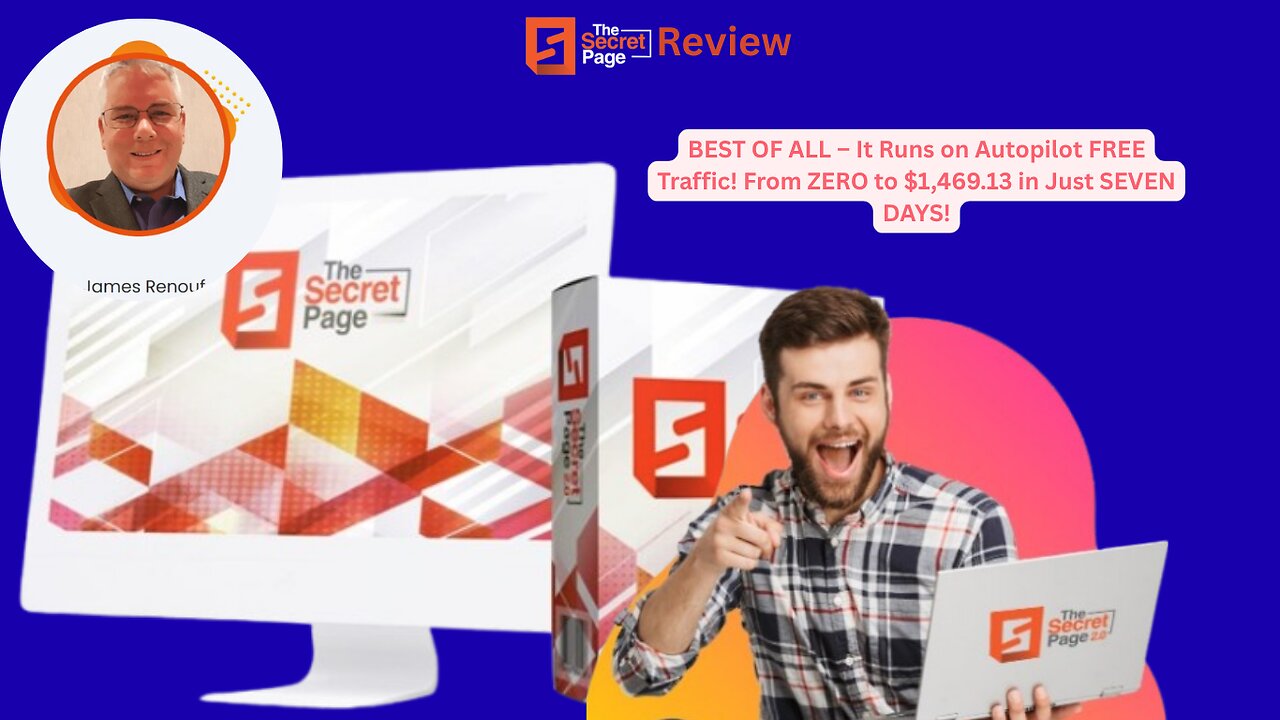The Secret Page Review: It Runs on Autopilot FREE Traffic! From ZERO to $1,469.13