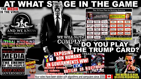 10.31.25: TRUMP CARD, IT is TIME, FIGHTING for LIFE, NOT all will be CLEAN, HAVE FAITH , Pray!