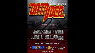 Armed Police Batrider Arcade Game, Raizing Eighting 1998, Longplay