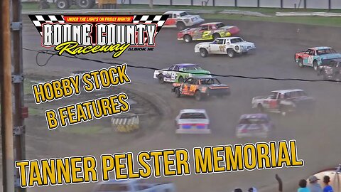 Tanner Pelster Memorial | Hobby Stock B Features | Boone County Raceway | 7-8-2024