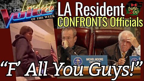 The LOUDEST Voice of the Week | Citizen EXPOSES LA Police Corruption Right to their FACES, and on Public Record!