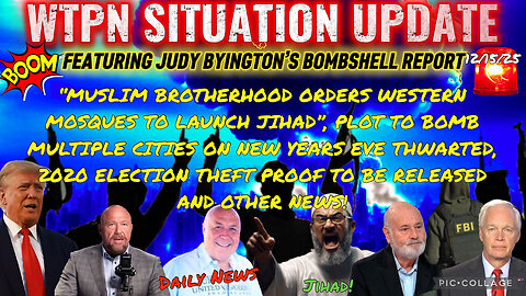 WTPN ~ Judy Byington ~ Situation Update ~ 12-15-25 ~ Trump Return ~ Restored Republic via a GCR
