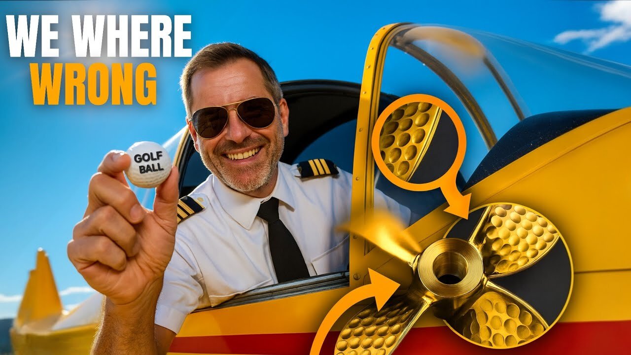 Dimpled Propellers: The Bizarre Twist That's Changing Aviation Forever!