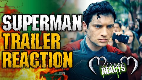 SUPERMAN TEASER REACTION - Superman | Official Teaser Trailer