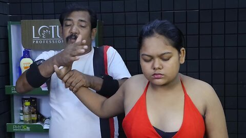 Powerful Body Cracks by Asim Barber _ Belly Massage with Oil _ Neck Cracking _ Spine Cracking _ ASMR