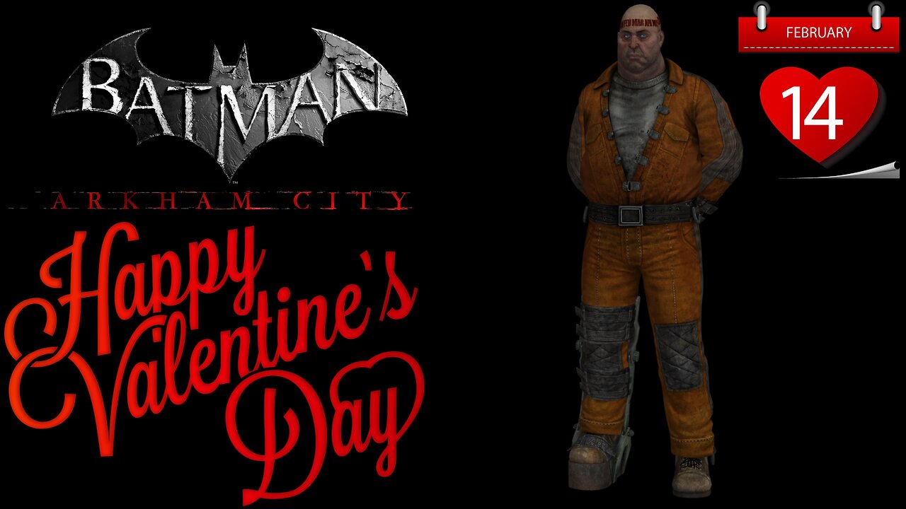 Valentines Day With Calendar Man #valentinesday #batmanarkhamcity