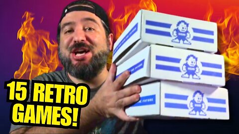 15 Retro Games Unboxed From Video Games Monthly!