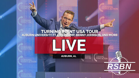 LIVE: TPUSA Tour at Auburn University Ft. Eric Trump, Benny Johnson, and More - 11/5/25