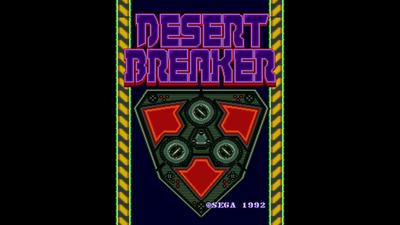 Desert Breaker Arcade Game, Sega 1992, Longplay