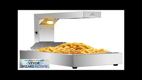 VEVOR 110V French Fry Food Warmer 23" x 13.5" 900W Fry Heat Review