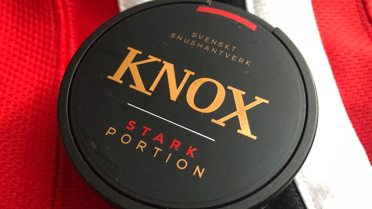 Knox Stark Original Portion Snus Review