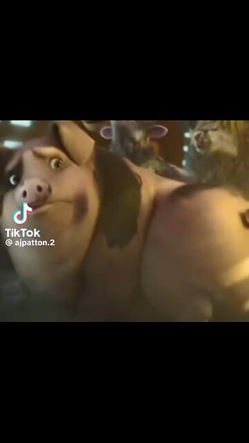 This is a movie being shown to kids with this sort of move??? #shorts #animalfarming #moviereview