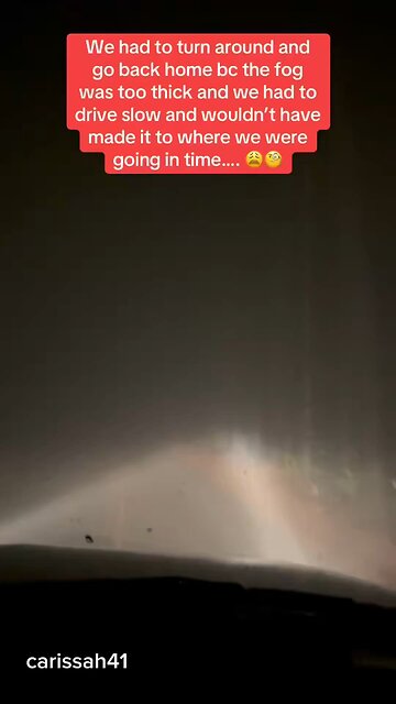 Thick Layer Of Radiation Fog Blanketing Central California, Stranding Millions