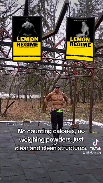 Clear and clean structures OVER Counting calories And weighing Powders