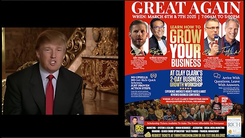 New Year, New Mindset | 60+ DONALD TRUMP WORDS OF WISDOM | Join Trump & Kiyosaki At Clay Clark's 2-Day Business Workshop In Tulsa, OK + Learn Marketing, Sales, Workflow Design, Management, Finance & More