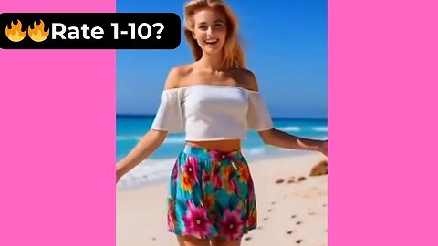 🔥 Rate This Beach Outfit 1-10? | Supermodel Summer 4K