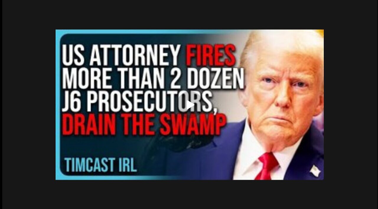 U.S. Attorney Dismisses Over Two Dozen J6 Prosecutors – Draining The Swamp!