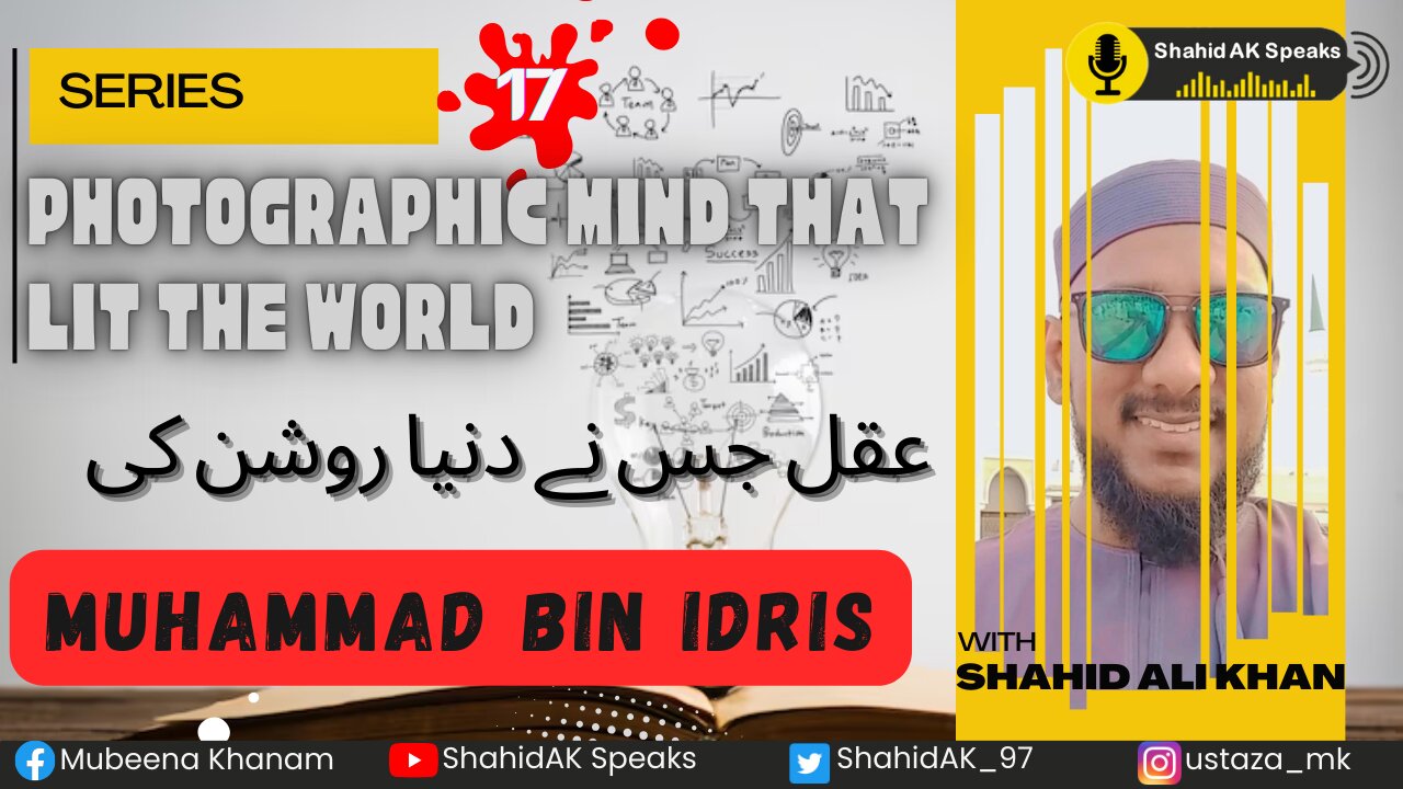 17 | Muhammad Shafa'i :Snapshot Mind that Lit the World | عقل جس نے دنیا روشن کی ft. Shahid Ali Khan