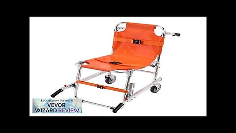 VEVOR EMS Stair Chair 350 lbs Load Capacity Foldable Aluminum Emergency Stair Review