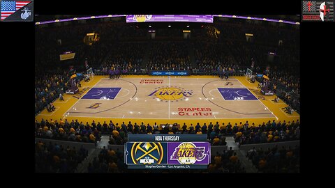 Basket Hoops 2025-2026: Game #5 [Los Angeles Lakers vs. Denver Nuggets]