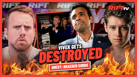 Vivek OBLITERATED at TPUSA Event.. Right Wing Shift IMMINENT? | The Rift | Guest: Braeden Sorbo