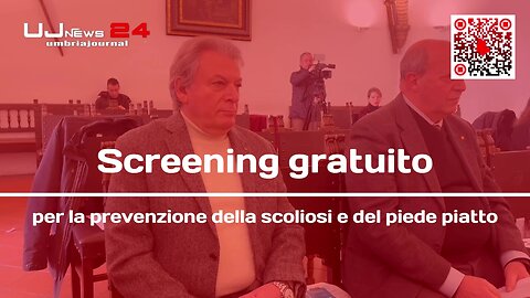 Screening gratuito per la prevenzione della scoliosi e del piede piatto