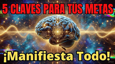 "5 Claves Secretas Para Establecer Metas y Manifestar Todo Lo Que Deseas Rápido 😱"