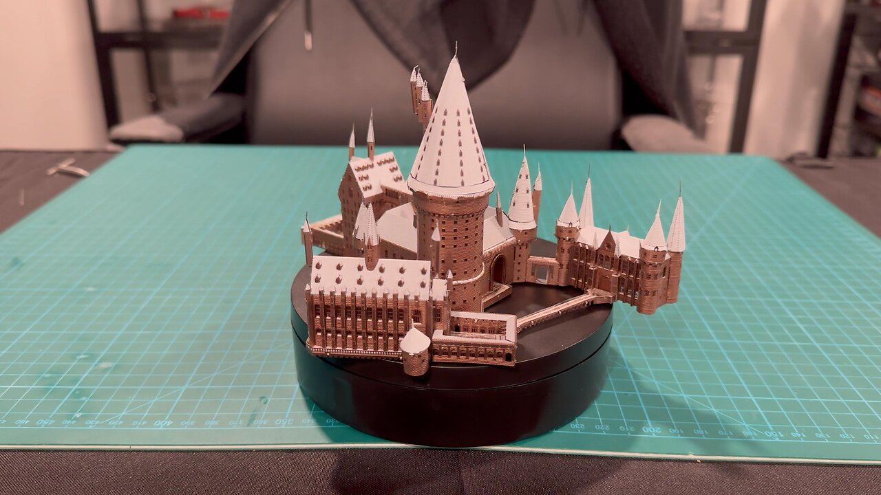 Metal Earth Hogwarts in Snow Part 2