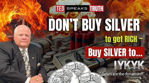 DON’T BUY SILVER to get RICH ~ Buy SILVER to… ~I Y K Y K~ “dimes are the dynamite!”