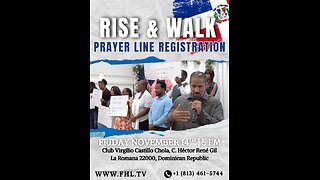 𝐃𝐨𝐧’𝐭 𝐌𝐢𝐬𝐬 𝐭𝐡𝐞 𝐏𝐫𝐚𝐲𝐞𝐫 𝐋𝐢𝐧𝐞 𝐒𝐜𝐫𝐞𝐞𝐧𝐢𝐧𝐠 — 𝐑𝐢𝐬𝐞 & 𝐖𝐚𝐥𝐤 𝐑𝐞𝐯𝐢𝐯𝐚𝐥 🇩🇴🔥