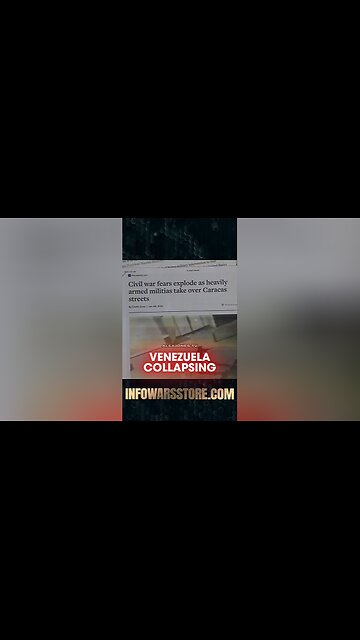 Alex Jones: Venezuela is Collapsing Into Civil War - 1/6/25