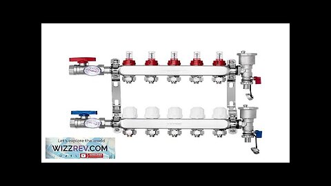 VEVOR 5-Branch Radiant Heat Manifold 1/2" PEX Tubing Floor Heating Manifold Set Review