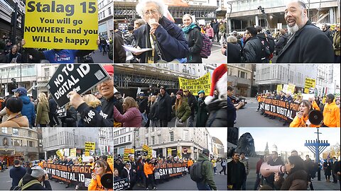 LONDON 24: NO to DIGITAL ID – “At STALAG 15, you will go NOWHERE & you WILL be happy.” STUCK FARMER!