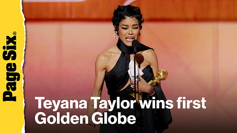 Teyana Taylor wins first Golden Globe for 'One Battle After Another'