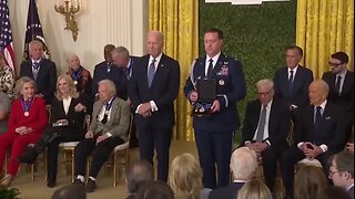 Mitt Romney Accepts Presidential Medal of Freedom on Behalf of His Father