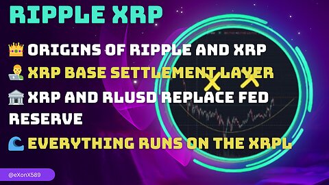 👨‍💻 XRP BASE SETTLEMENT LAYER 🏦 RIPPLE REPLACE FED RESERVE 🌊 EVERYTHING RUNS ON THE XRPL