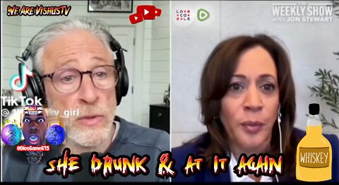 Crazy Jon Stewart Interview With Kamala Harris... #VishusTv 📺