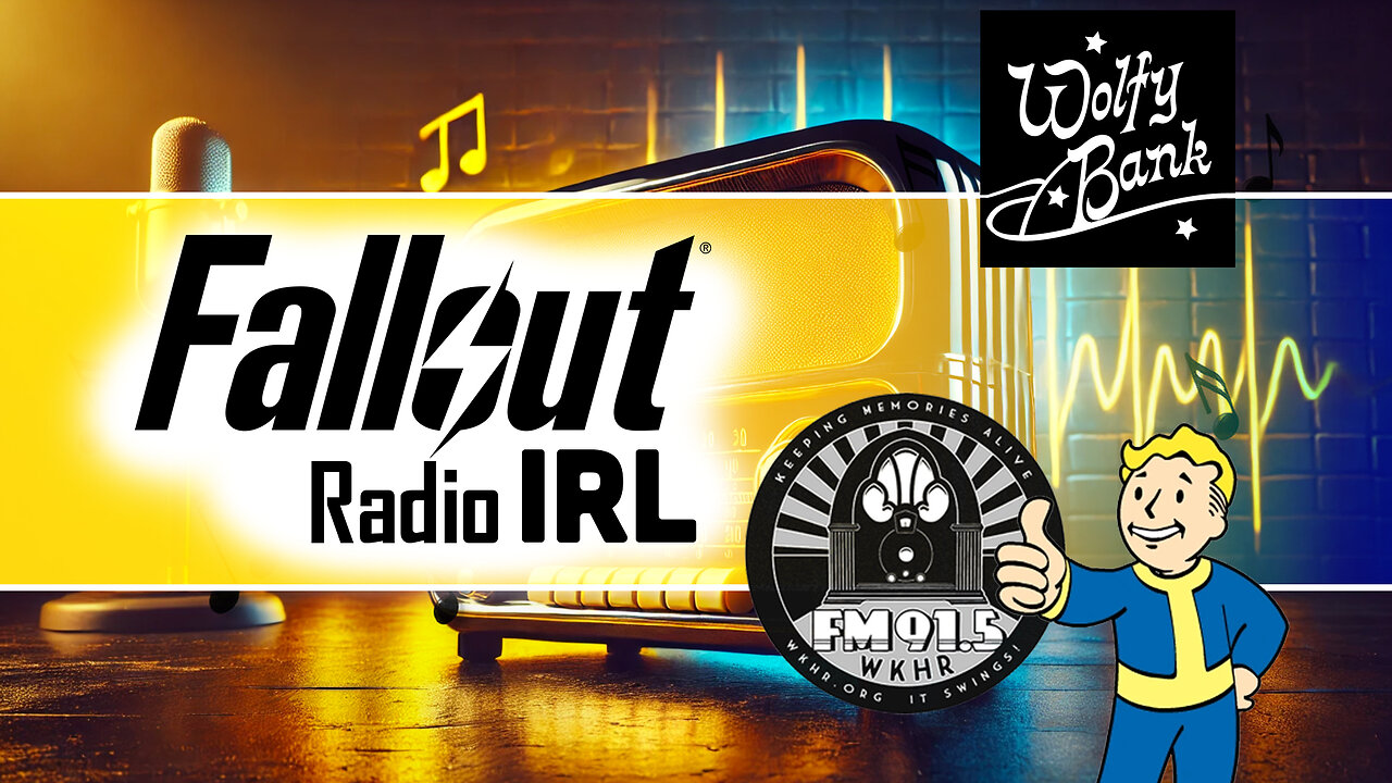 🔴 Fallout Radio - Classic Oldies - LIVE DJ - WKHR - Wolfy Radio Relay