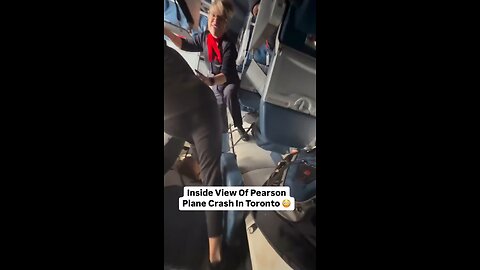New footage from inside the latest Delta disaster in Toronto