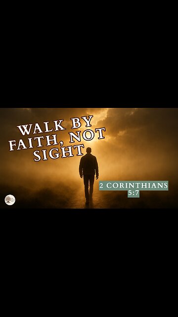 Walk by Faith, Not Sight 2 Corinthians 5:7